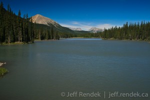 Burstall Pass Trailhead Overlooking Mud Make