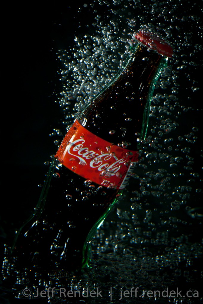 Splash Coca-Cola Bottle By Jeff Rendek