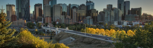 Timelapse – Downtown Calgary at Sunset
